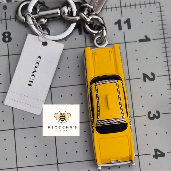 Coach Small Taxi Bag Charm CY396 - Picture 7 of 11